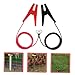 NULYLU 2pcs Fence Gate Hardware Electric Fence Kit Jump Cable Connect Wire Pp Material Weatherproof Easy to Use Farm Fencing System