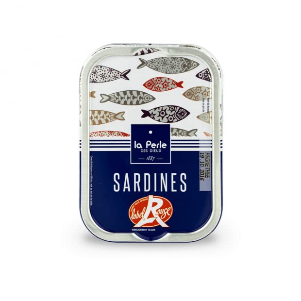 Sardines label rouge 115g - La Perle des Dieux