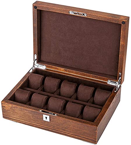 WSZYBAY Caja de Reloj de Alta Gama/Reloj de Almacenamiento de Relojes Cover