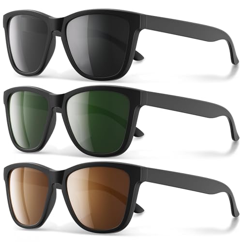 Image of Polarized Sunglasses for Men and Women - Classic Fashion Sun Glasses Shades for Driving, Outdoor Sports, and Daily Wear UV400 Protection