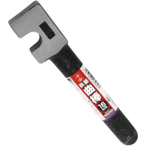 Senkichi Bender Rebar Curved Bar for 0.6 inch (16 mm), for Bending Work, Depth 0.9 x Height 7.1 x Width 1.4 inches (2.4 x 18.1 x 3.6 cm)