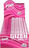 PINK DIFFERENT: Die Packung im pinken Design mit pinkem Magnetverschluss enthält 34 pinke Blättchen & pinke Tips. Das extra feine Papier brennt sehr langsam ab & geht aus, wenn nicht daran gezogen wird