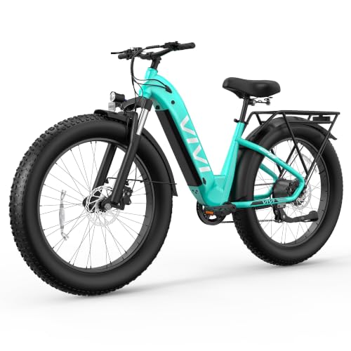 Wooken Vivi Electric Bike for Adults, 26" x 4.0 Fat Tire Ebike image 3