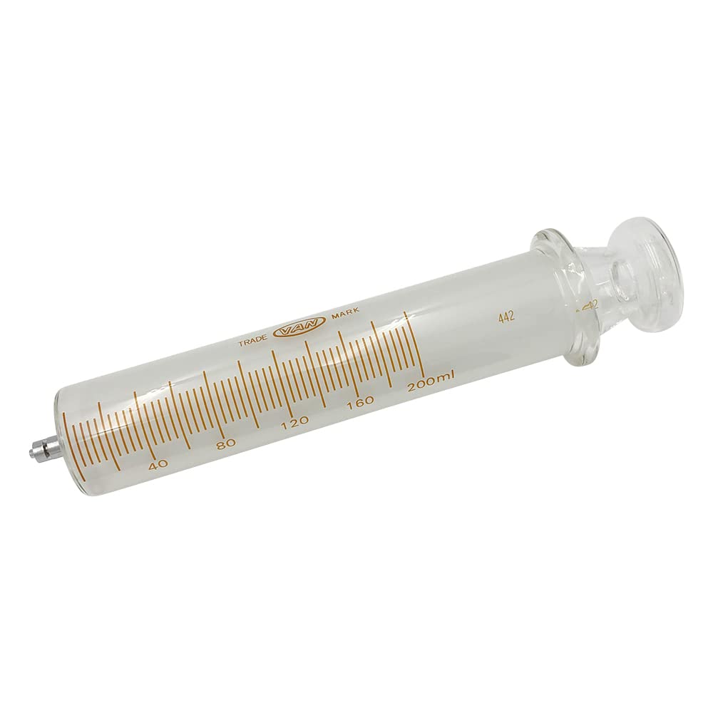 Amazon | 翼工業 VAN白硬注射筒 ロック先 200mL / 1-6187-10