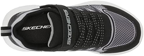 Skechers Kids Boy's Bounder-Zatic Sneaker, Black/Silver, 13 Little Kid | Image 4
