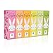 Leo & Lilo Kleiner Gruß Happy Easter - Handcreme Geschenksets - 6er-Set mit einzeln verpackten Mini Handcremes 20 ml - Pflegt trockene und strapazierte Hände