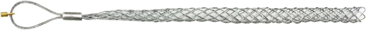 Cable Pulling Grip Sock Flexible Eye Mesh Rope Cable Sock Kit Galvanizing Steel Antislip Pipe Cable Wire Pulling Grips Lassos 6 Set 6-9mm