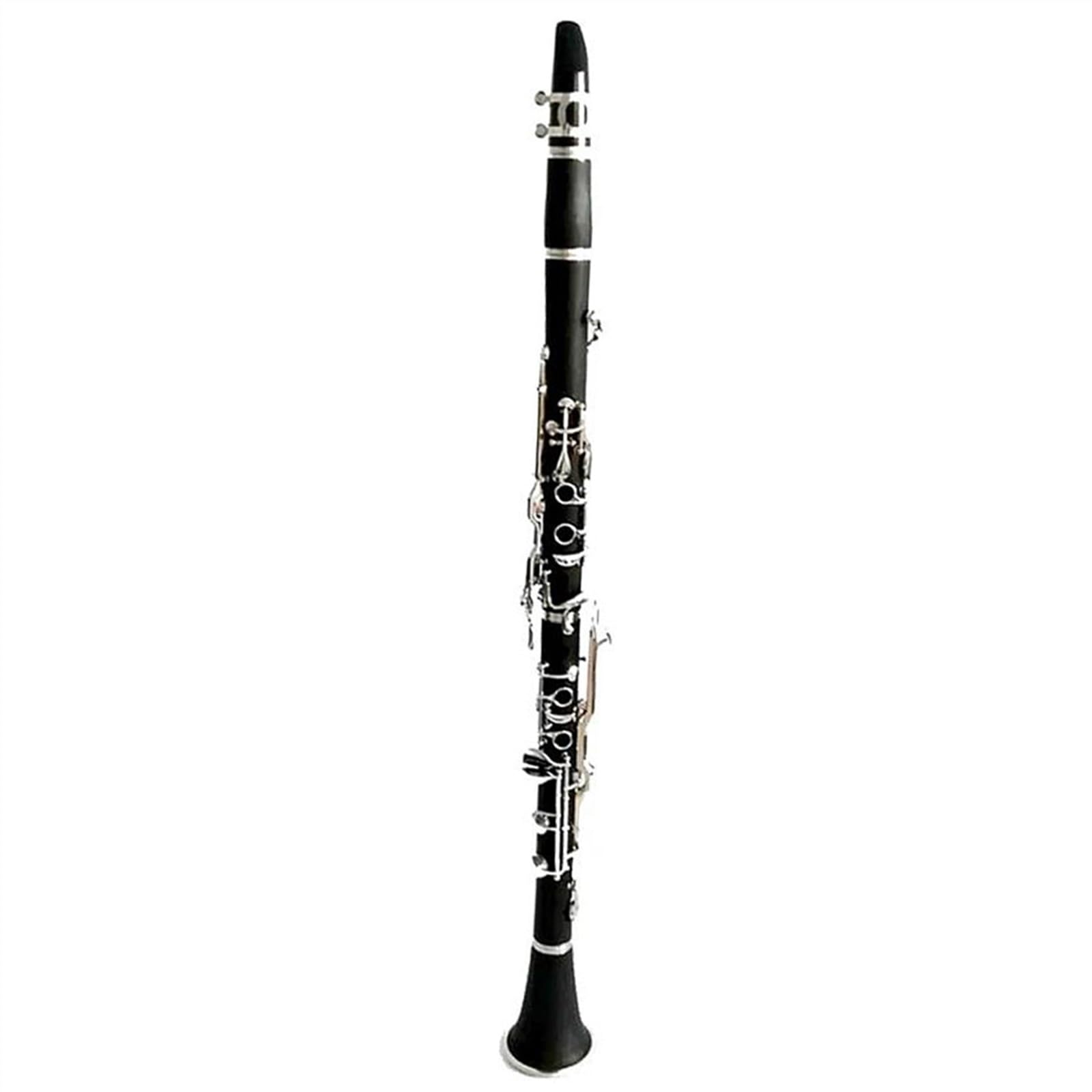 Instrumento de clarinete de 18 teclas en tecla G Cuerpo de baquelita Superficie niquelada Clarinete Profesional
