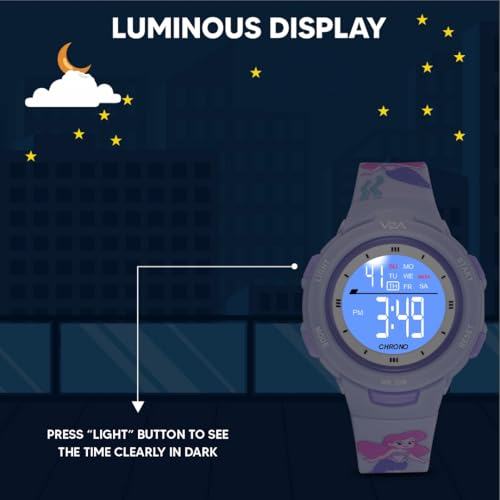 Image of V2A Kids Watch - Waterproof Multi-Functional Digital Sports Watch for Ages 5-13, 30M Water Resistance, Gift for 5-10 Year Olds