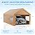 Carport 12x20 Heavy Duty Portable Garage,Carport Canopy with Roll-Up Windows & Doors,Portable Garage and Shelter with Removable Sidewalls,Car Tent Garage with All-Season Tarp for Tractor Truck Boat