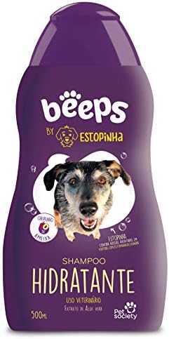 Beeps Estopinha Shampoo Hidratante 500Ml Beeps para Cães