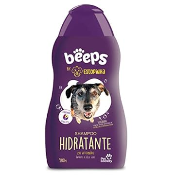 Beeps Estopinha Shampoo Hidratante 500Ml Beeps para Cães