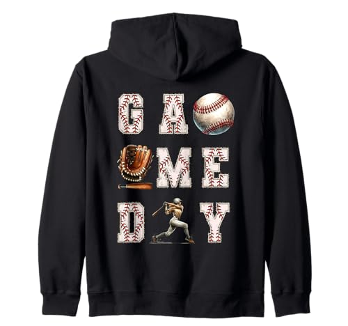 Game Day - Guante de béisbol para bate Sudadera con Capucha