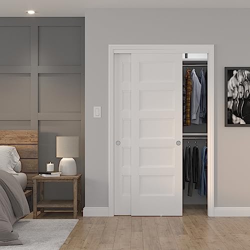 Image of Richelieu | Onward 48-in Bypass Sliding 2 Door Track and Hardware Kit, Zinc