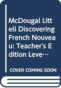 Hardcover McDougal Littell Discovering French Nouveau: Teacher's Edition Level 1 2001 Book