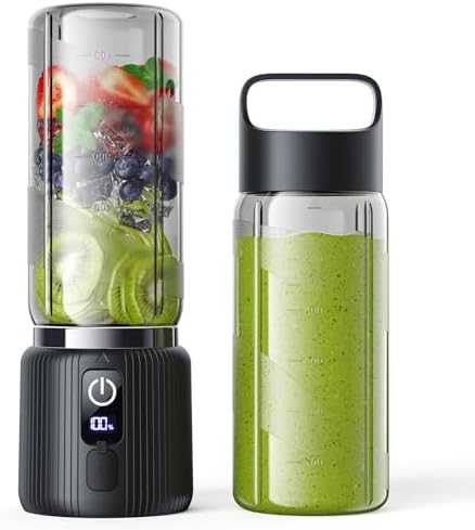COKUNST Portable Blender, Small Smoothie & Shake Maker with 8 Bla...