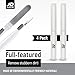 4 Pack - Earbuds Cleaning Kit Earbud Cleaning Kit - Phone Cleaning Kit in-Ear Headphones Cleaning Pen Tool, Portable 3-in-1 Laptop Cleaning Kit Electronic Cleaner with a Sponge, Metal Pen Tip
