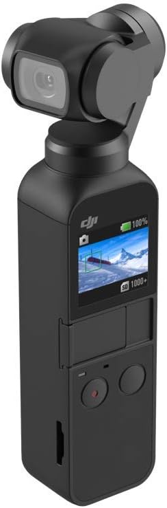 DJI Osmo Pocket Camera with 3 Axis Gimbal Stabilizer (Black)
