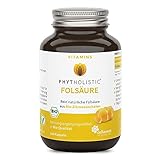 QUALITÄTSVERSPRECHEN – Phytholistic Folsäure wird in Deutschland in pharmazeutischer Qualität hergestellt und ist garantiert ohne künstliche Füll-, Hilfs-, Farb- oder Zusatzstoffe. Unsere Rohstoffe sind nach der DE-ÖKO-006-Kontrollstelle geprüft.