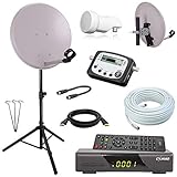 Robustes Dreibein-Campingstativ für den sicheren Stand. Sehr Stabil und komplett zusammenklappbar