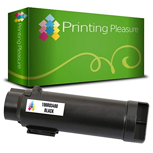 BLACK Compatible Laser Toner Cartridge for Xerox Phaser 6510 6510DN 6510N WorkCentre 6515 6515DN 6515DNI 6515DNW 6515N 6515NW | 106R03480 5500 Pages