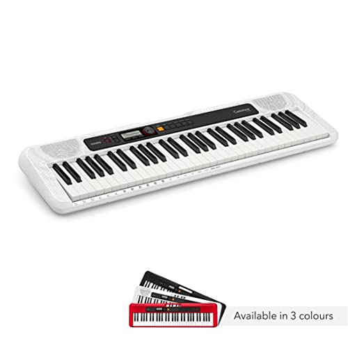 Casio CT-S200 Clavier 61 touches, polyphonie 48 notes, 400 sonorités Blanc - Les Beatles, Paul McCartney, John Lennon, RIngo Starr, George Harrison Casio CT-S200 Clavier 61 touches, polyphonie 48 notes, 400 sonorités Blanc – Image 3