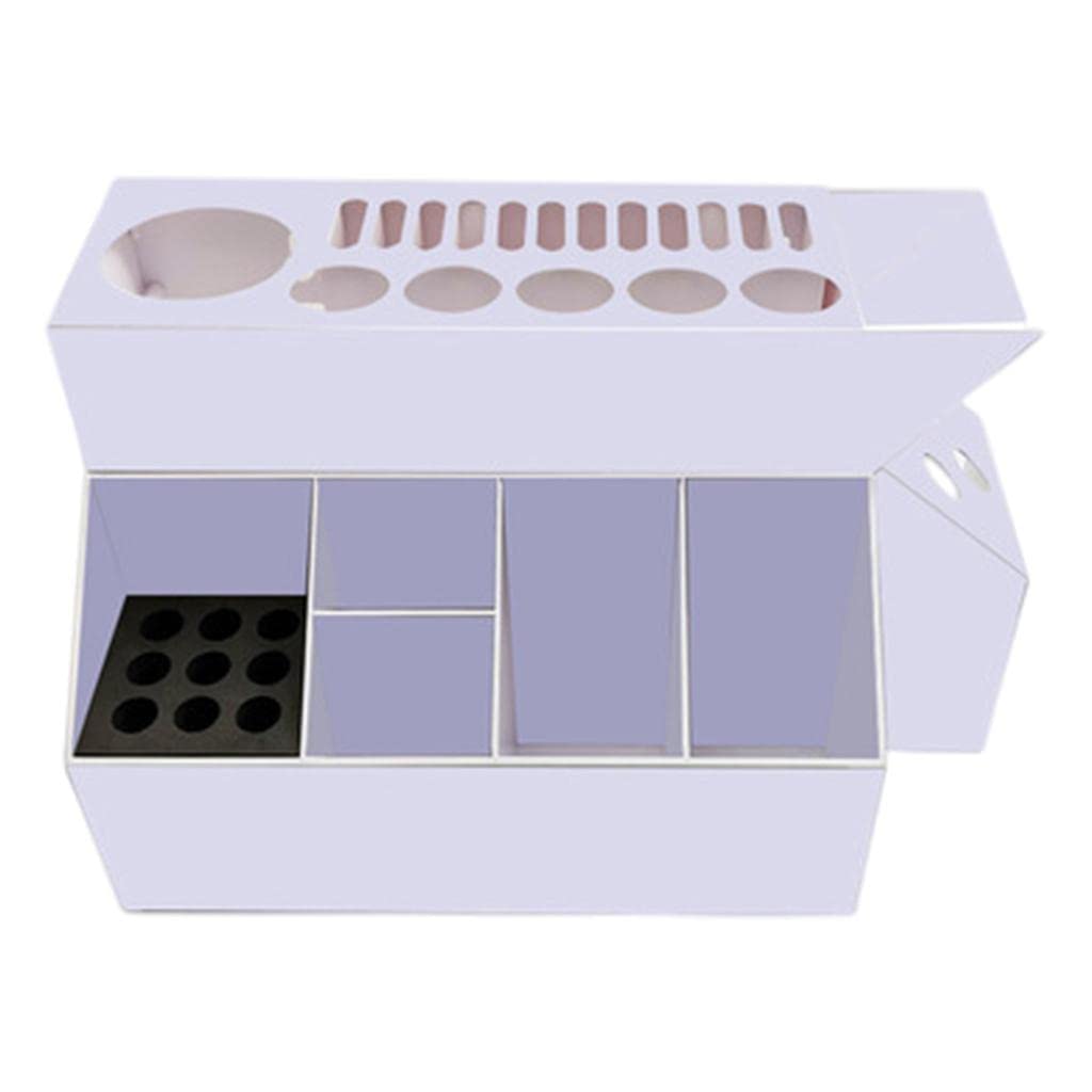 CALANDIS™ Hairdressing Tool Holder Box Storage Case Shears Hair Scissor Rack Anti-Slip White | Salon & Spa Supplies | Salon & Spa Equipment-image-44