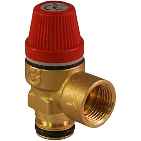 Cylinder PUSHFIT X 1/2'' Female Pressure Relief Valve 6 BAR Cover