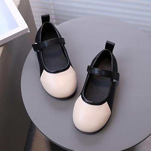 IWIHMIV Girls Dress Shoes Flat Mary Jane Shoes for Girls Soft Walking School Wedding Party Comfortable Non Slip Shoes4