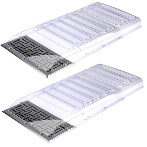 2Pack Air Vent Extender for Under Furniture, Magnetic Floor Vent Deflectors for Home Floor, Multi-Functional for Under Furniture Vent Extender, Floor Registers Extends from 17\" Up to 33\"