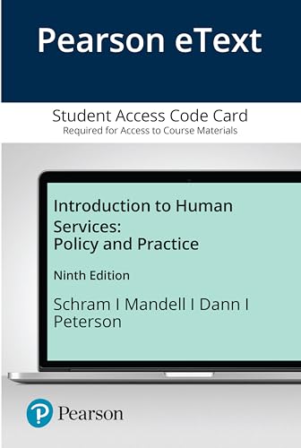 Introduction to Human Services, An: Policy and Practice -- MyLab Helping Professions with Pearson eText Access Code