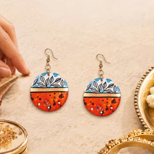 Image of Boho Ethnic Earrings Collection for Women - Colorful Tassel, Hoop, Stud, Drop, Chandelier & Huggie Styles Inspired by Festival Fashion