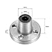uxcell LM6UU Round Flange Linear Ball Bearings, 6mm Bore Dia, 12mm OD, 19mm Length (Pack of 2)