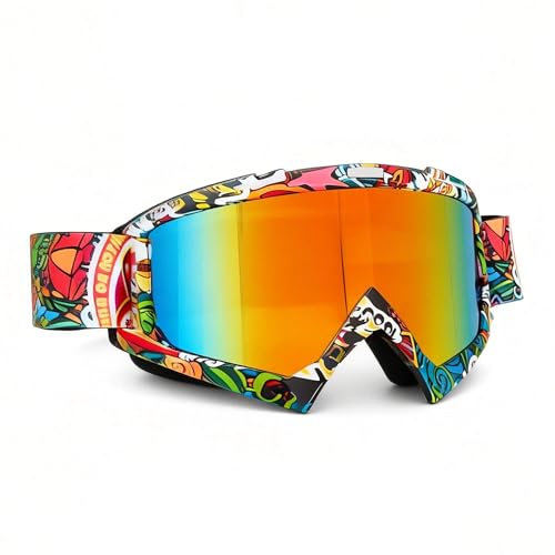 Image of Dirt Bike Goggles Motorcycle ATV Glass Riding Four Wheeler Offroad Mx Racing Helmet Goggles