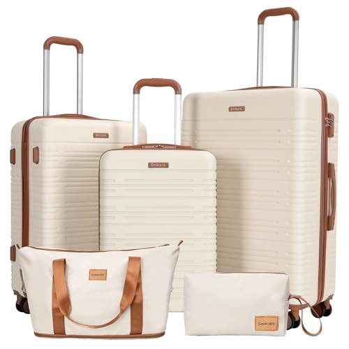 Image of 5-Piece Hardcase Luggage Sets 20 inch24 inch28 inch