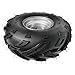 Kemblawolf 16x8-7 Go Kart Wheels, 16x8x7 16x8-7 Go Kart Tires with Wheels 7inch for ATV UTV Quad Lawn Mower Mini Bike Taotao Kazuma 110cc 125cc 3 Bolt 78mm Pattern Set of 2 with Rear Hubs