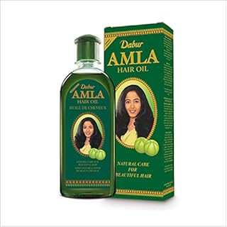 Dabur Amla Hair Oil - Amla Oil, Amla Hair Oil, Amla Oil for Healthy Hair and Moisturized Scalp, Indian Hair Oil for Men and Women, Bio Oil for Hair, Natural Care for Beautiful Hair (300ml)