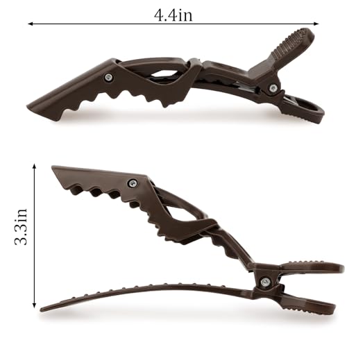 30 Pinzas grandes tipo aligator para peinado profesional miniatura 3