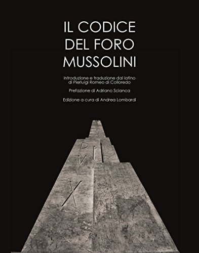 Il codice del Foro Mussolini