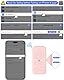 Tik Tok Bluetooth Fernbedienung für Kurze Videos und Kindle App, Handy Bluetooth Selfie Remote Control, Bluetooth-Fernbedienung für Serfie Video mit iPhone, Android (Rosa 1 Pcs)