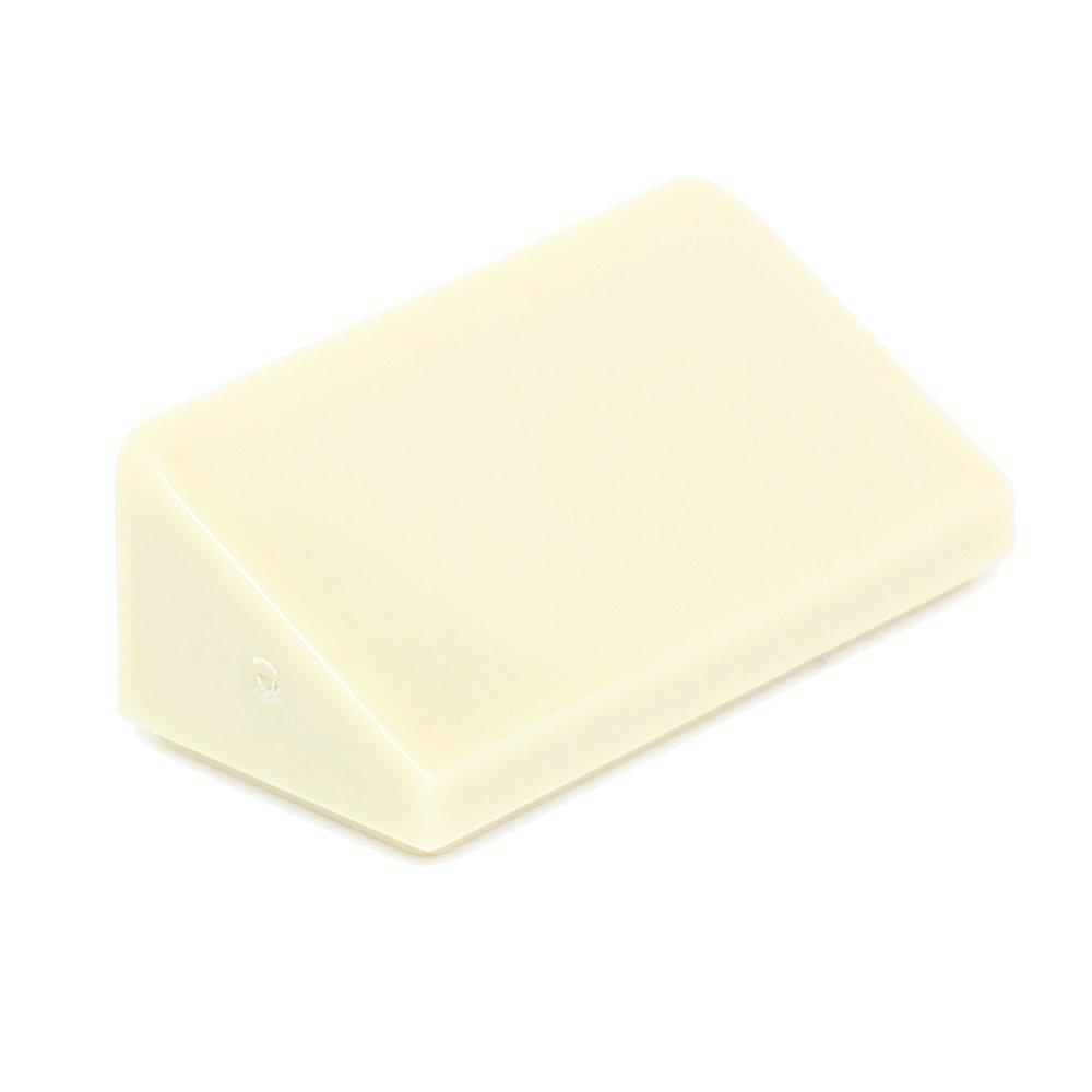 LEGO Slope Building Block, 30° Angle, 1 x 2 x 2/3, Part 85984, Choose Your Colour (Tan, 50, Bricks) — image 1