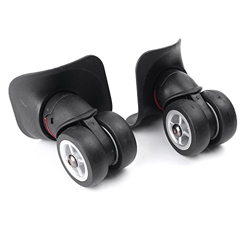 GZYF - Rueda de Repuesto para Maleta de Equipaje con rotación de 360 Grados para Bricolaje W029, pequeña Cover