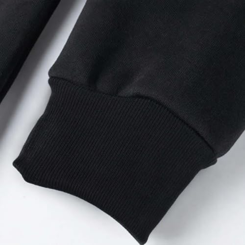 Mens Quarter Zip Hoodie Sleeve Zip Pocket Front Zip Pockets Casual Pullover - image 9
