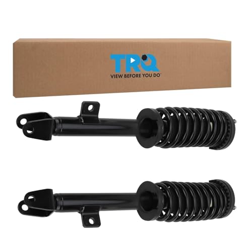 Image of TRQ Front Shock & Spring Assembly Set Compatible with 05-10 Chrysler 300 Dodge Charger Magnum