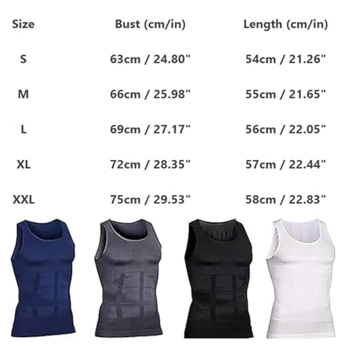 Selure Shaping Tank Men, 2025 Upgraded Selure Shaping Tank 2.0, Big and Tall, Vest Tummy Tightening for Workout2