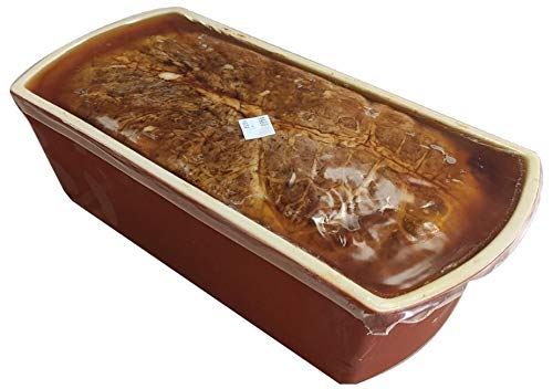 Terrine de Campagne con Pimiento de Espelette 2,3 Kg – Terrina de Hígado de Cerdo Cocido con Grasa de Pato – Terrine de Gres Origen Francia