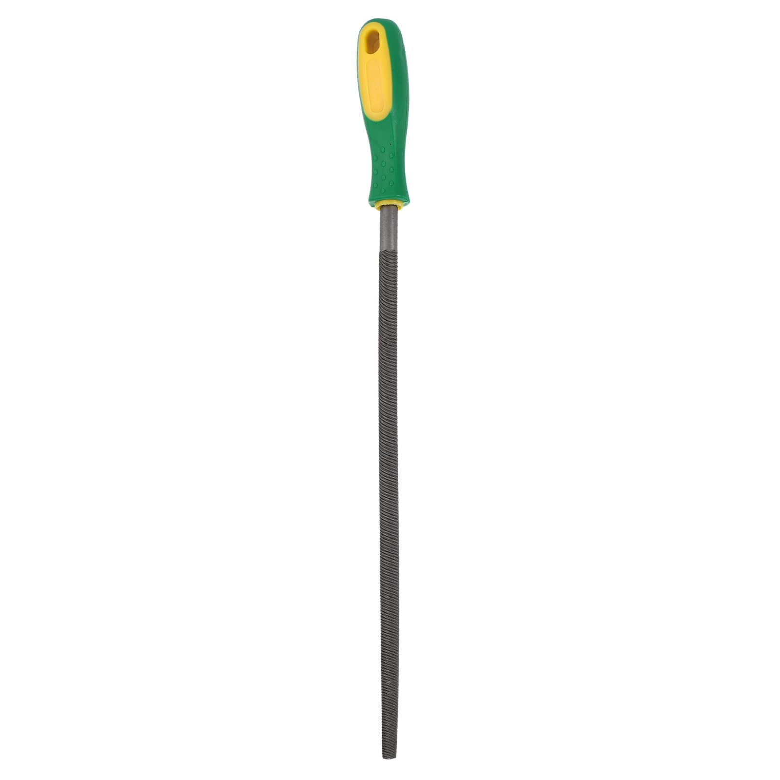 Lime ronde pour bois en acier T12 de 30,5 cm avec manche plastique