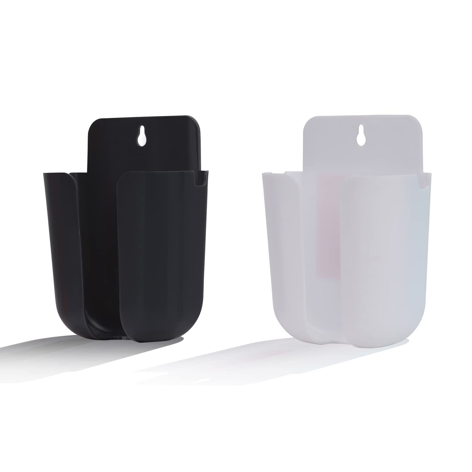 Primelife Plastic Storage Box, Remote Storage Organizer Case for Air Conditioner, TV, Mobile Phone Plug Holder Stand Rack, Phone Charger Plug Holder - Multicolor (PH-Prime - 2)