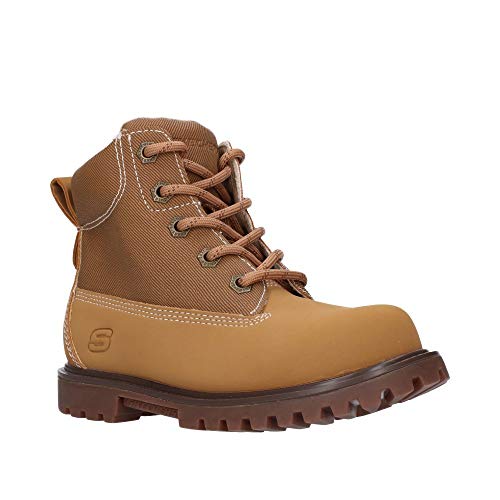 Skechers Boys Mecca - Outer Venture Boot Tan Size 13 M US Little Kid2
