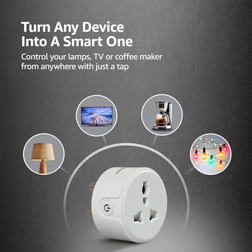 Havells 10 A Wi-Fi Smart Plug (White) with Voice Control & Energy Monitoring — Compatible with Alexa and Google Assistant view 2
